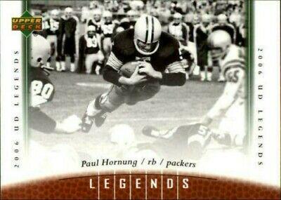 Paul Hornung #26 Football Cards 2006 Upper Deck Legends