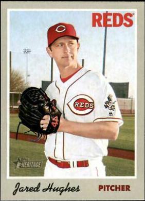 Jared Hughes #3 Baseball Cards 2019 Topps Heritage