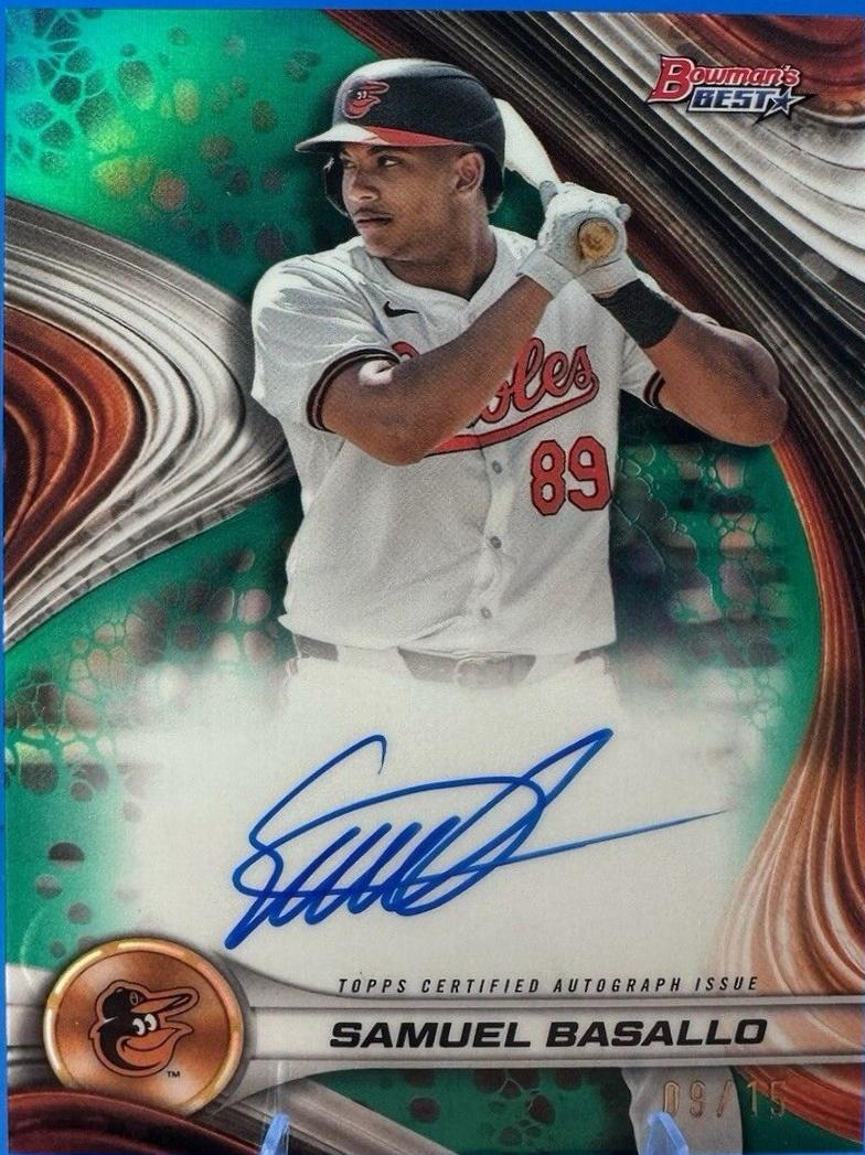 Samuel Basallo [Teal Refractor] #B24-SB