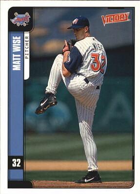 Matt Wise #15 Baseball Cards 2001 Upper Deck Victory