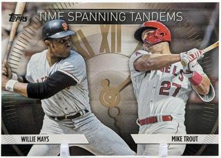 Mike Trout, Willie Mays
