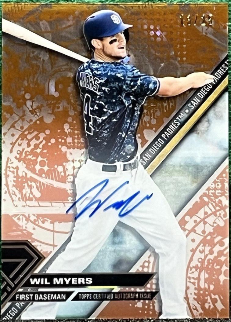 Wil Myers [Autograph Orange Magma Diffractor] #WM