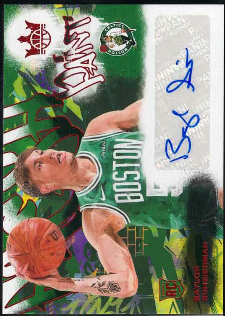 Baylor Scheierman #FP-BAY Basketball Cards 2024 Panini Court Kings Fresh Paint Autograph