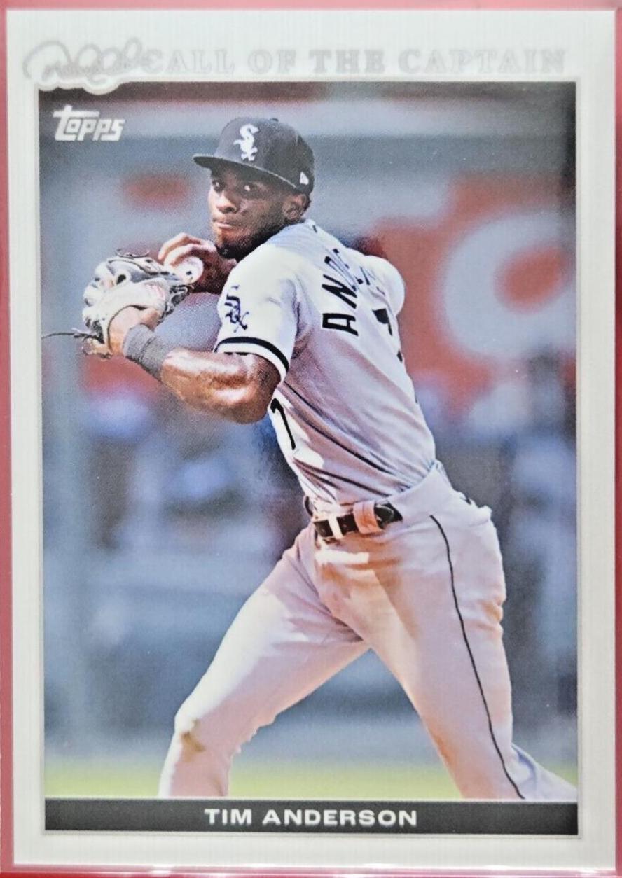 Tim Anderson #6 2022 Topps X Derek Jeter Baseball