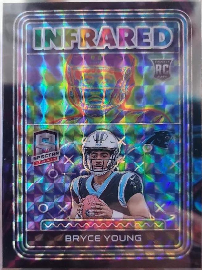 Bryce Young #I-BY Football Cards 2023 Panini Spectra Infrared