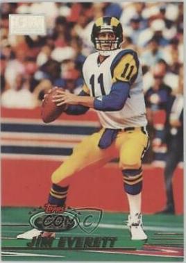 Jim Everett #206 Football Cards 1993 Stadium Club