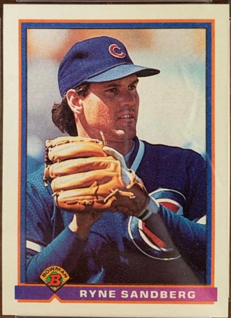 Ryne Sandberg #416 Baseball Cards 1991 Bowman
