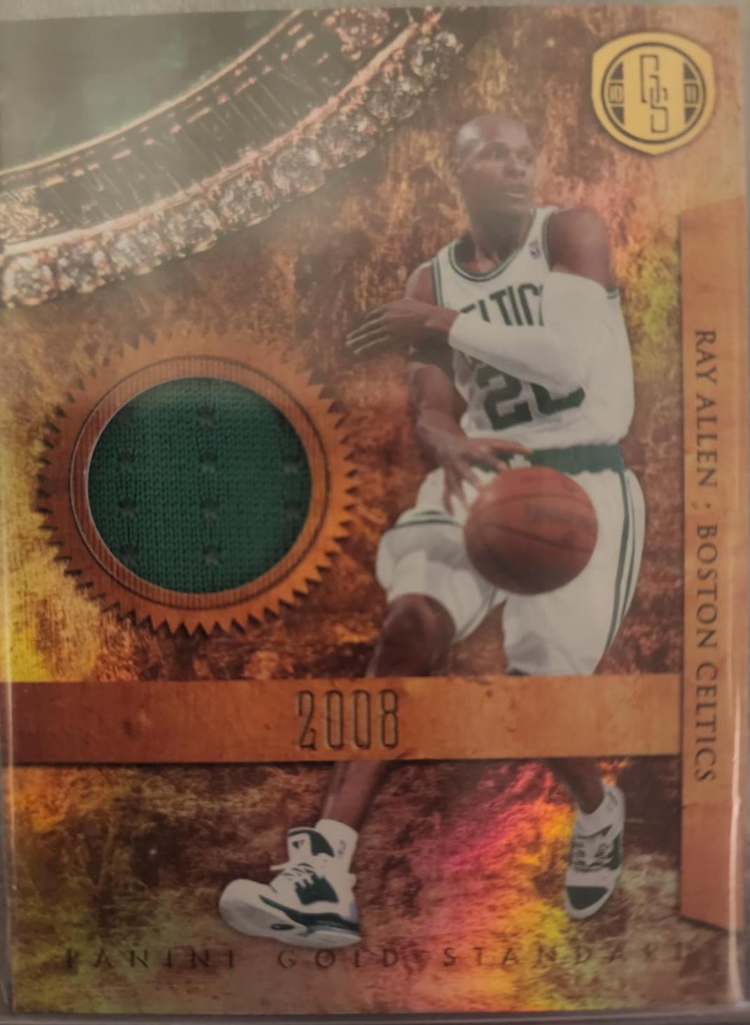 Ray Allen #11 Basketball Cards 2010 Panini Gold Standard Gold Rings