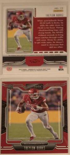 Treylon Burks #15 Football Cards 2022 Panini Chronicles Draft Picks Playbook