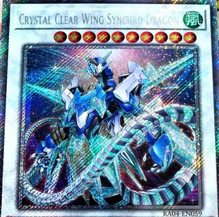 Crystal Clear Wing Synchro Dragon RA04-EN059