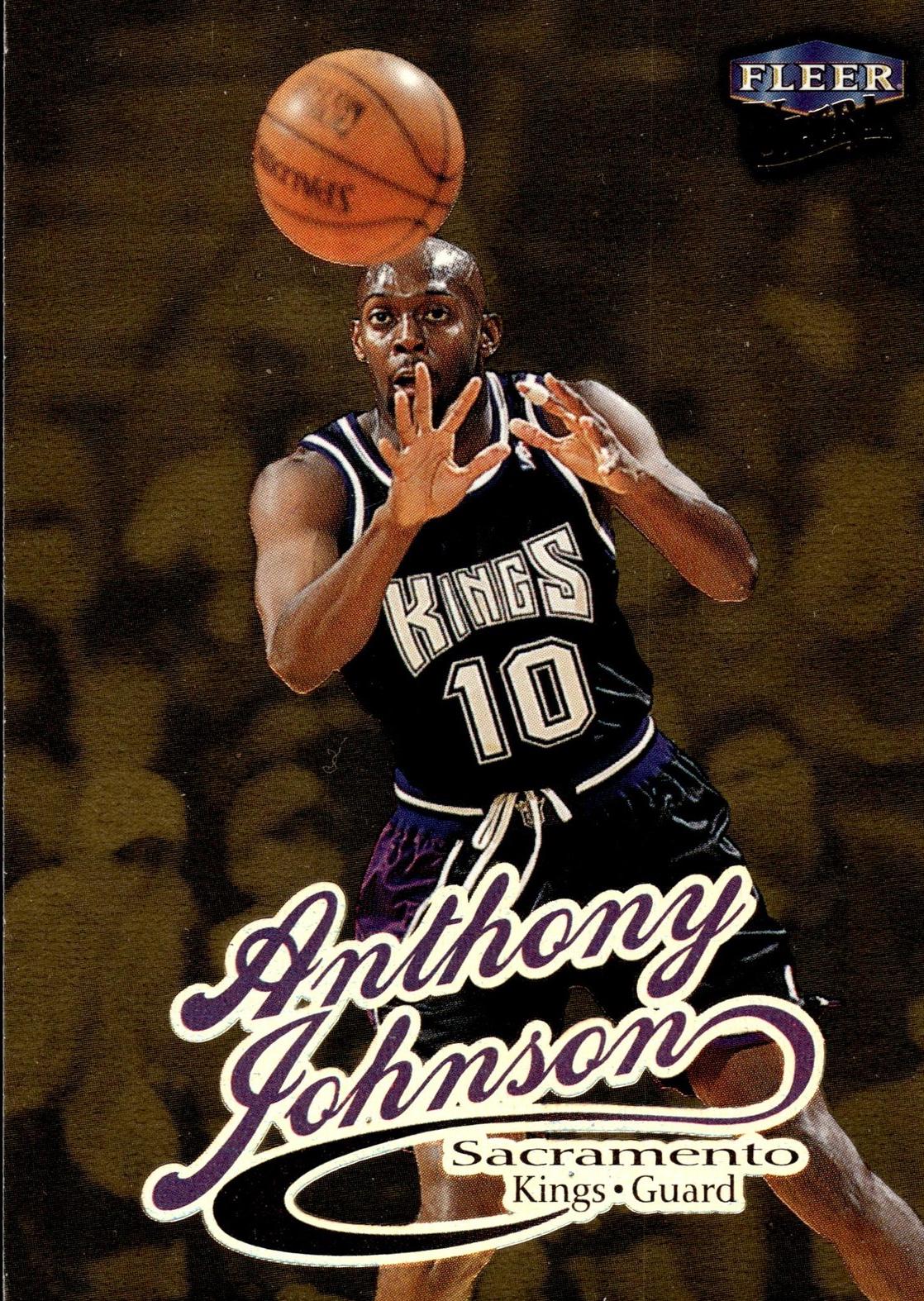 Anthony Johnson #77G 1998 Ultra Gold Medallion Basketball