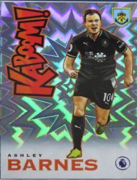 Ashley Barnes #K-4 Soccer Cards 2019 Panini Prizm Premier League Kaboom