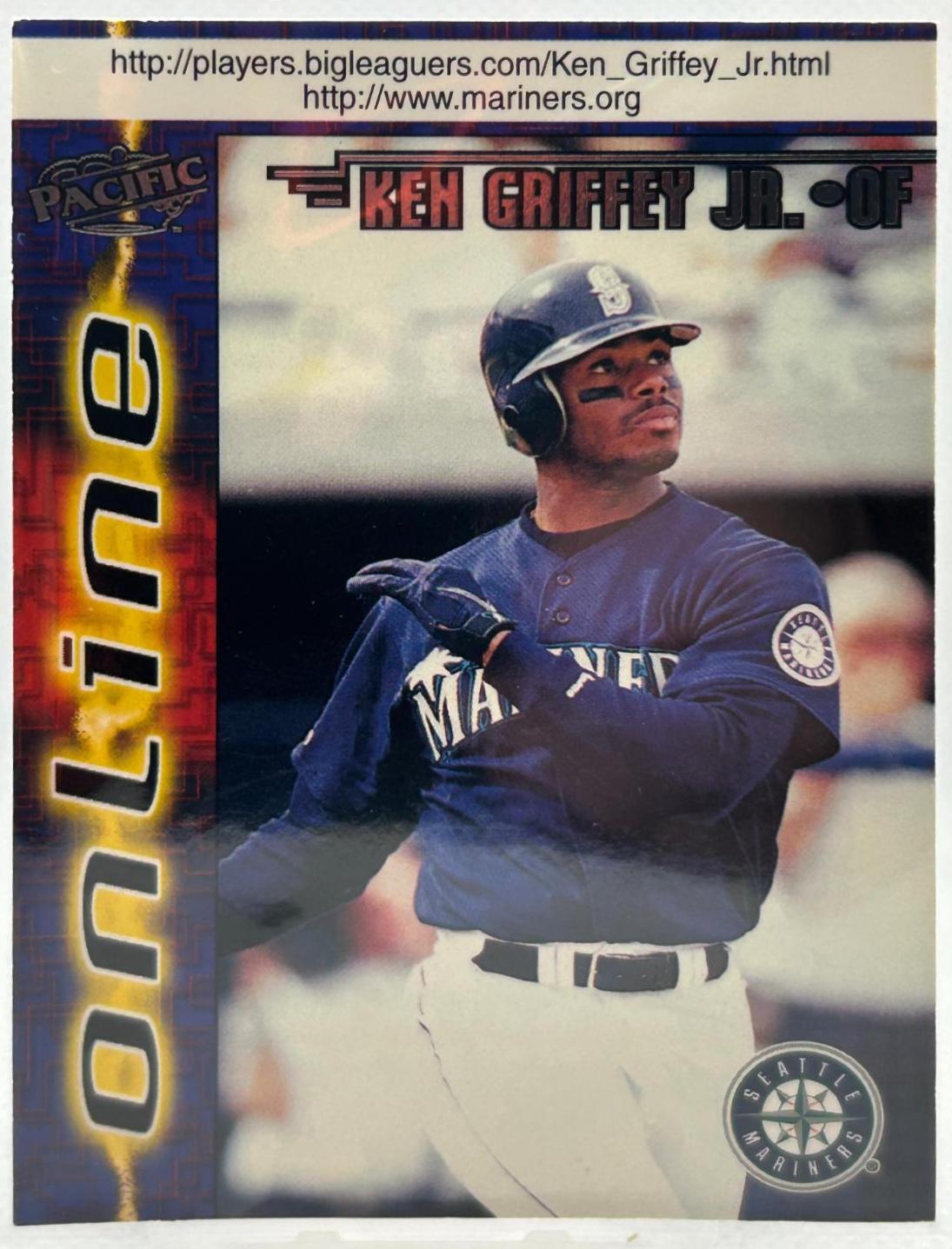 Ken Griffey Jr. #686 1998 Pacific Online Baseball