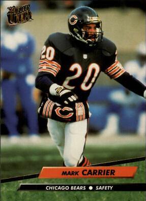 Mark Carrier #36 Football Cards 1992 Ultra