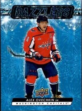 Alex Ovechkin #DZ-149 Hockey Cards 2023 Upper Deck Dazzlers Blue