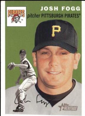 Josh Fogg #41 Baseball Cards 2003 Topps Heritage