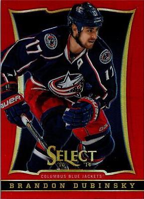 Brandon Dubinsky #84 Hockey Cards 2013 Panini Select
