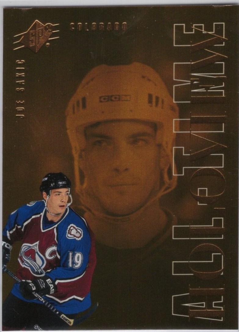 Joe Sakic #ATG-JS Hockey Cards 2024 SPx All-Time Holoview