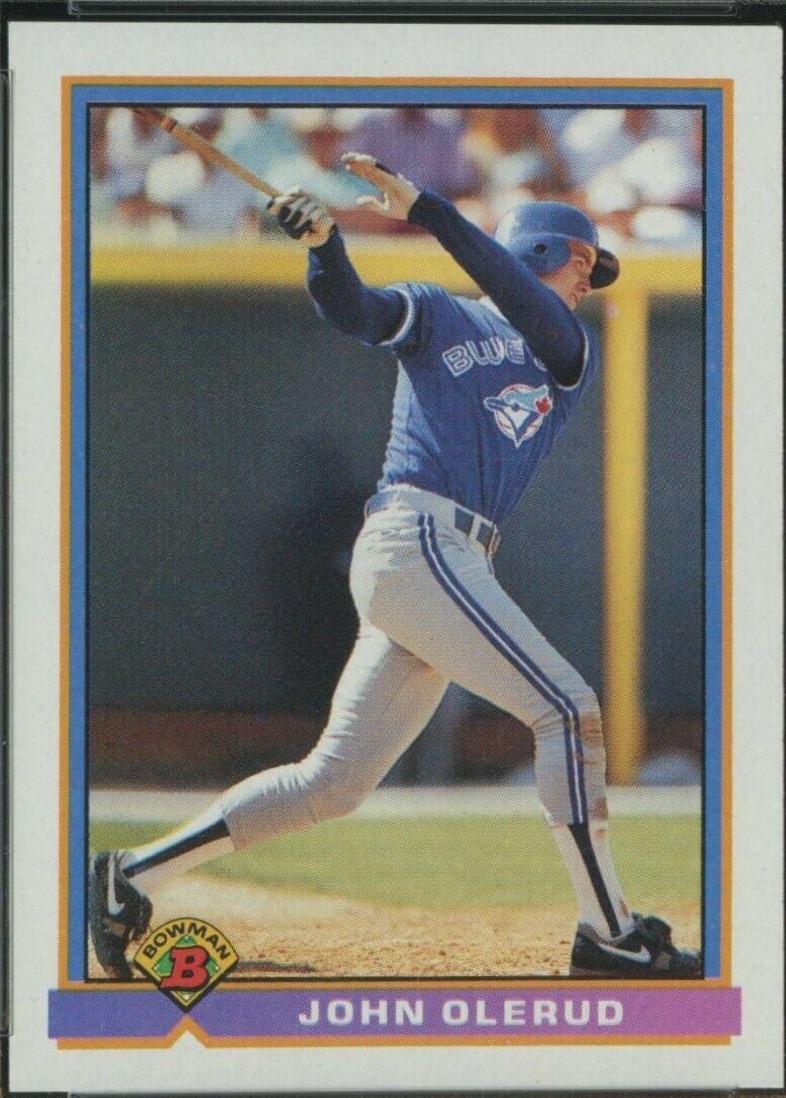 John Olerud #7 Baseball Cards 1991 Bowman