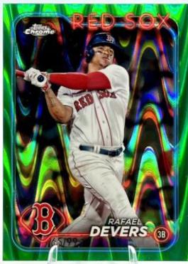 Rafael Devers [RayWave Green Refractor] #93