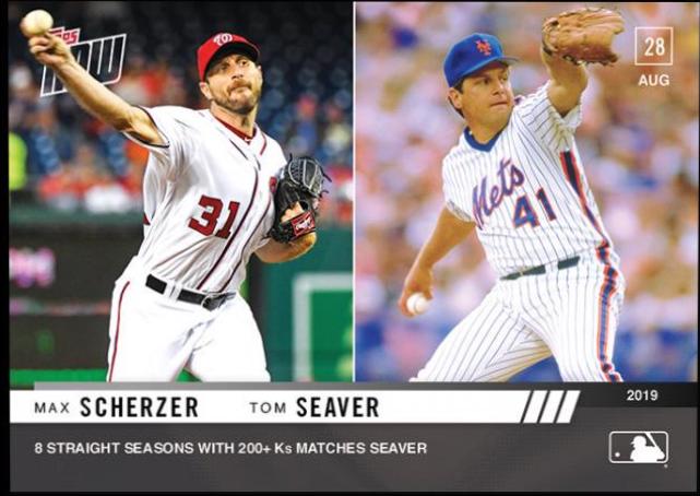 Max Scherzer, Tom Seaver #763