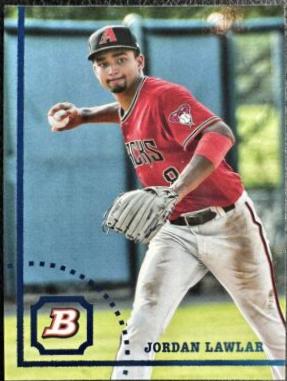 Jordan Lawlar #BHP-105 Baseball Cards 2022 Bowman Heritage Paper Prospect