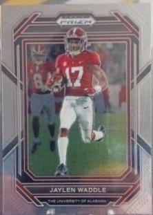 Jaylen Waddle #49 Football Cards 2023 Panini Prizm Draft Picks