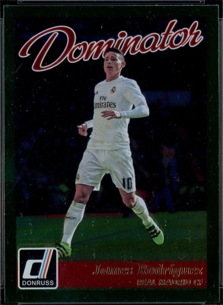 James Rodriguez #5 Soccer Cards 2016 Panini Donruss Dominator
