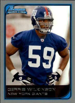 Gerris Wilkinson #275 Football Cards 2006 Bowman