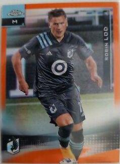 Robin Lod [Orange Refractor] #164 Prices | 2021 Topps Chrome MLS ...
