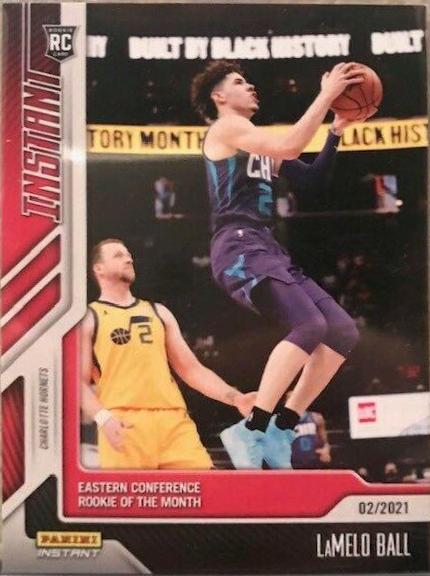 Lamelo Ball #89 Basketball Cards 2020 Panini Instant