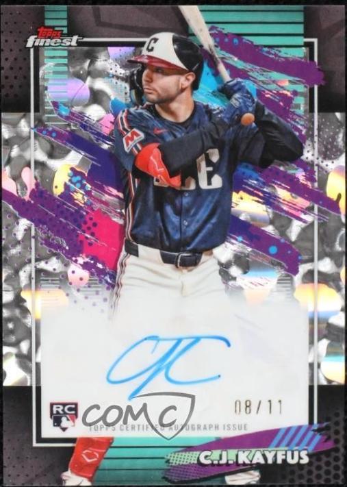 C.J. Kayfus #FA-CK 2026 Topps Finest Autograph Baseball