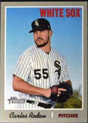 Carlos Rodon #274 2019 Topps Heritage Baseball