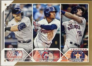 Kyle Tucker, Jose Ramirez, Aaron Judge