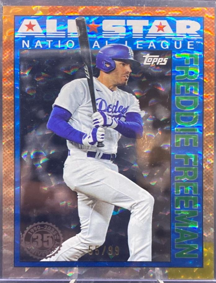 Freddie Freeman [Green Crackle Foil] #90AS-21