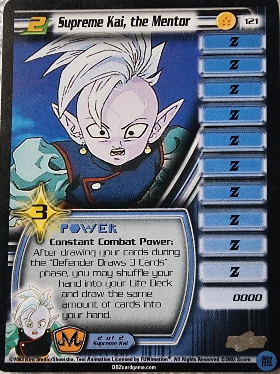 Supreme Kai the Mentor 121 Dragon Ball Z Babidi Saga