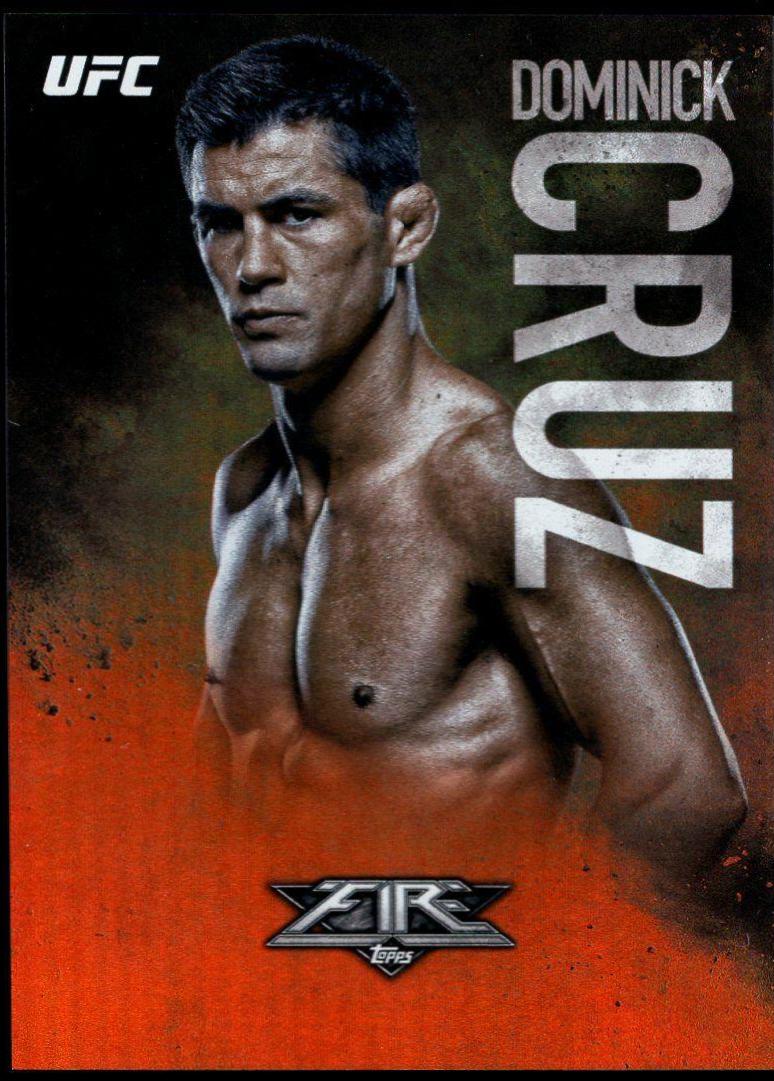 Dominick Cruz #26 Ufc Cards 2017 Topps UFC Fire