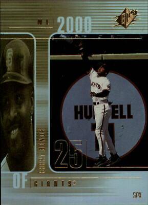 Barry Bonds #38 Baseball Cards 2000 Spx