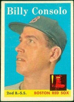 Billy Consolo #148 Baseball Cards 1958 Topps