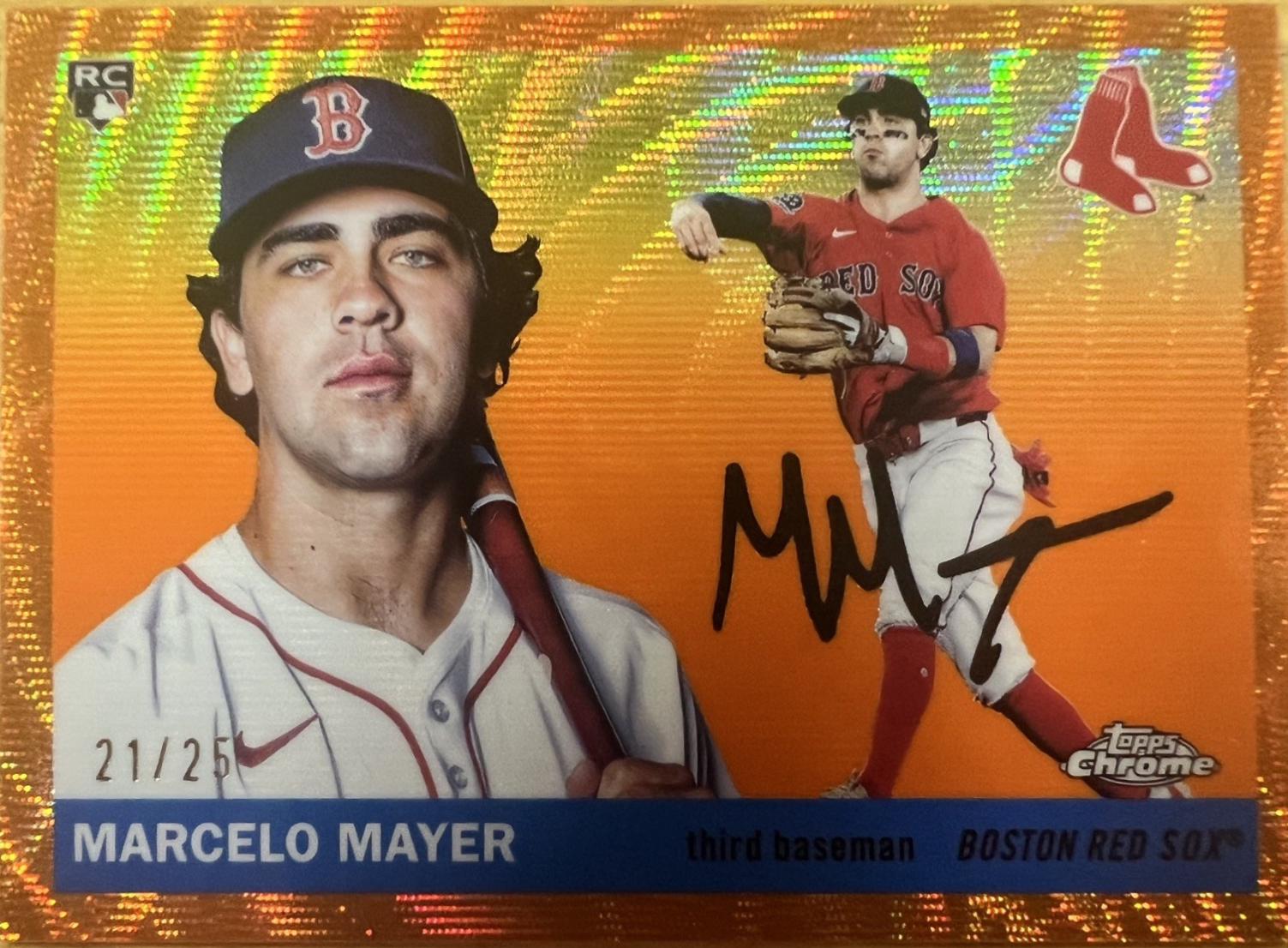 Marcelo Mayer [Orange Refractor] #267 Prices | 2025 Topps Chrome
