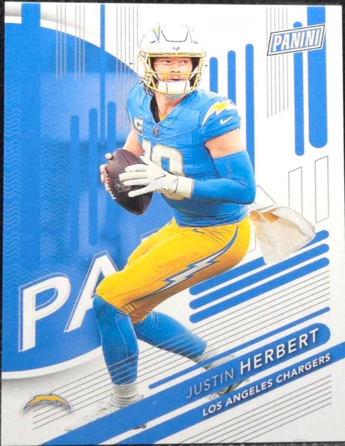 Justin Herbert #8 Football Cards 2024 Panini National Convention