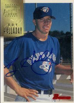 Roy Halladay #CA35 Baseball Cards 1997 Bowman Certified Autograph