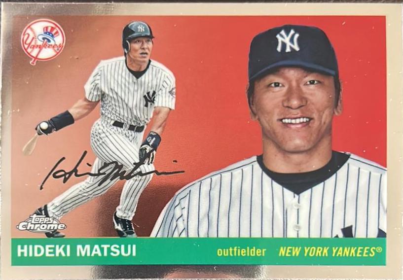 Hideki Matsui #228 2025 Topps Chrome Platinum Baseball