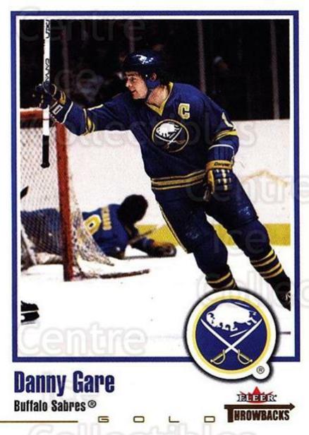 Danny Gare #5 2002 Fleer Throwbacks Hockey