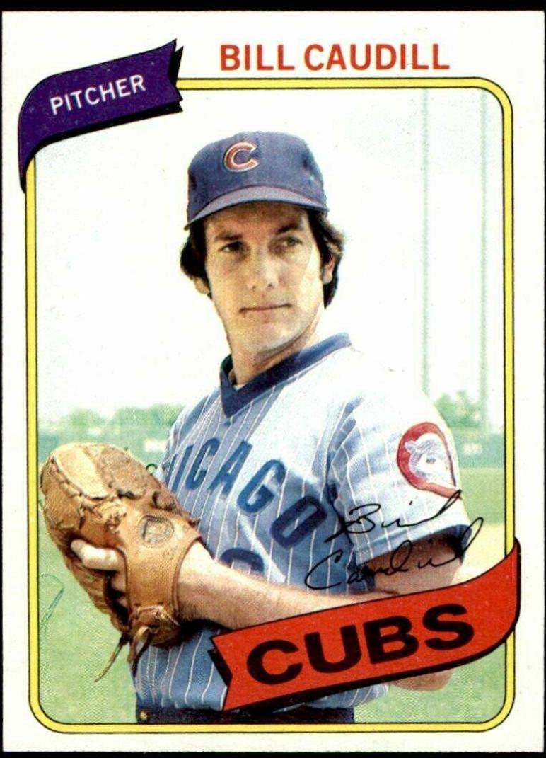 Bill Caudill #103 Baseball Cards 1980 Topps