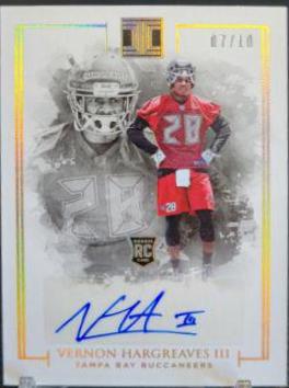 Vernon Hargreaves III [Autograph Gold] #122