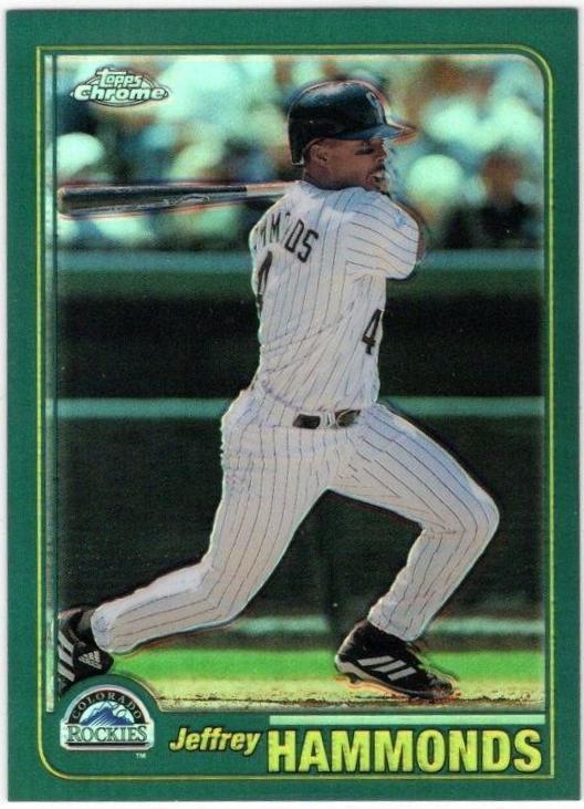 Jeffrey Hammonds #22 Baseball Cards 2001 Topps Chrome