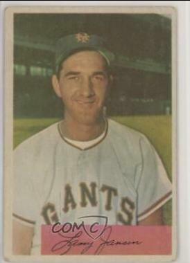 Larry Jansen #169 1954 Bowman Baseball