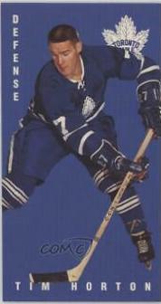 Tim Horton #131 Hockey Cards 1994 Parkhurst Tall Boys
