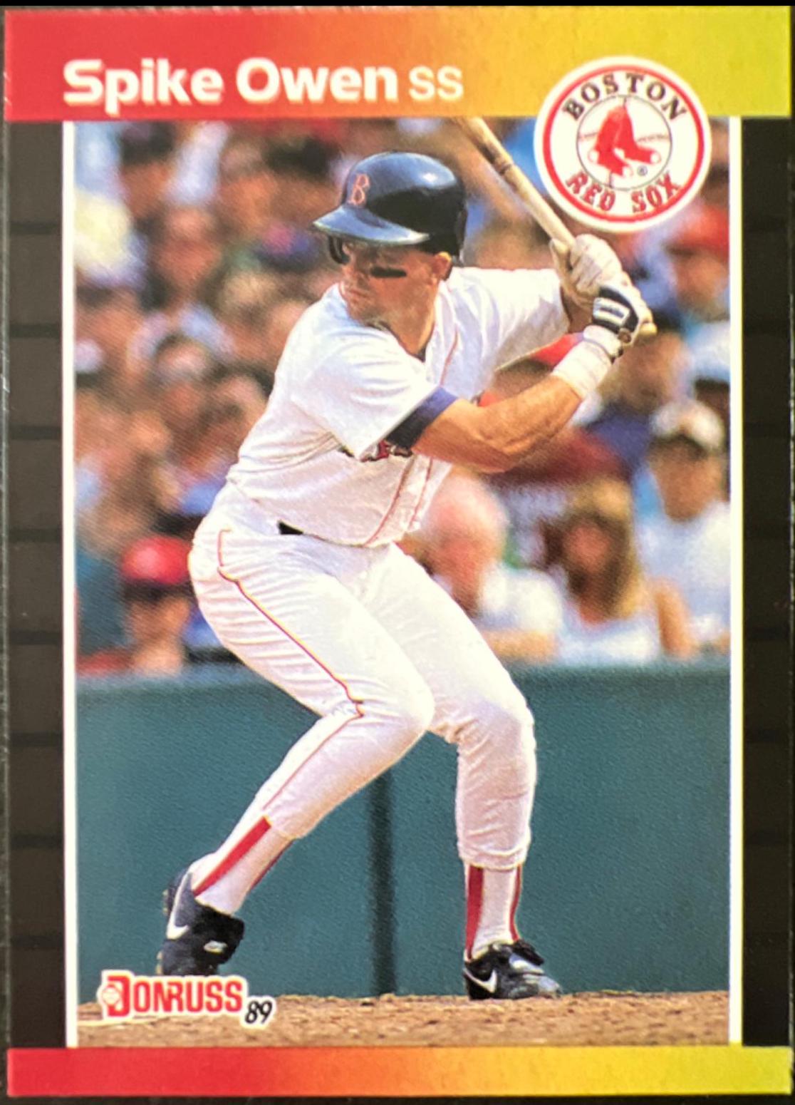 Spike Owen #593 Baseball Cards 1989 Donruss